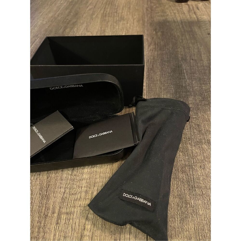 Dolce & Gabbana Sunglasses Black DD3062 501/6G with case &box - Picture 5 of 9